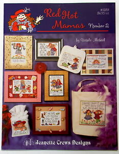 Jeanette Crews Designs Red Hot Mamas Counted Cross Stitch Pattern