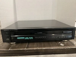 Onkyo DX-C100 5 Disc Compact Disc CD Changer Player AS IS Made In Japan 1990 - Picture 1 of 15
