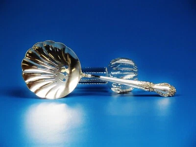 Cuchara de tomate de plata esterlina Brocade by International. 8" de largo. Sin monograma Foto 1 de 4