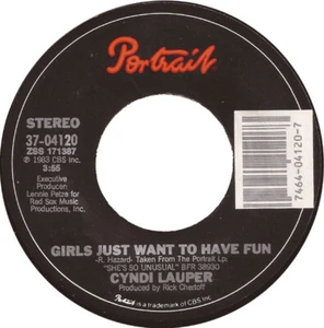 Cyndi Lauper - Girls Just Want To Have Fun (7" Single) - Picture 1 of 1