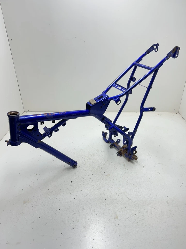 Yamaha TTR125 L ttr 125 l 2006 06 cuadro principal carrocería conjunto chasis azul Foto 1 de 4