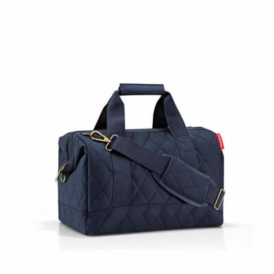 reisenthel allrounder M, Reisetasche, Sporttasche, Rhombus Midnight Gold, 18 L - Bild 1 von 4