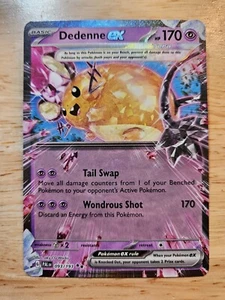 Dedenne ex 093/193 Paldea Evolved (PAL) NM Double Rare Pokemon Card - Picture 1 of 2