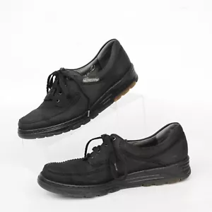 Mephisto City Hiker Negro Cuero Nubuck Air Jet Mock Puntera para Caminar Zapato para Mujer 10 - Imagen 1 de 11