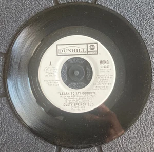 DUSTY SPRINGFIELD/Learn To Say Goodbye (Promotional Copy; ABC Records 1973) - Picture 1 of 2