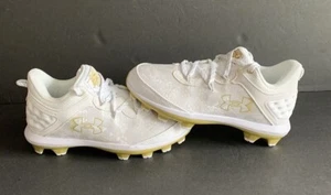 new youth 6 Under Armour Bryce Harper 8 TPU molded Baseball Cleats 3026595 100 - Picture 1 of 6