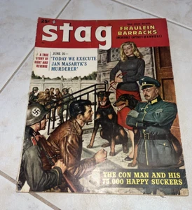Stag Magazine February 1959 Jan Mazaryk’s - Picture 1 of 15