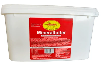 Mineralfutter mit Biotin, Vitaminen, Zink und Selen für Pferde - 4 kg - Bild 1 von 4