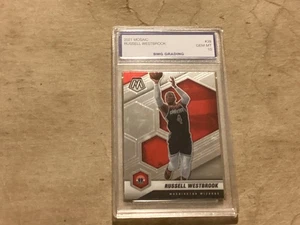 Baloncesto Panini Mosaic 2020-21 #39 Russell Westbrook - Clasificado BMG 10 gemas como nuevo - Imagen 1 de 2