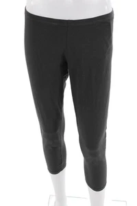 Eileen Fisher Women Cropped Capri Leggings Black Size M - Picture 1 of 5