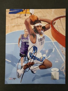 Carmelo Anthony Signed Denver Nuggets 8x10 Early Career Photo Rare JSA CD10591 - Picture 1 of 4