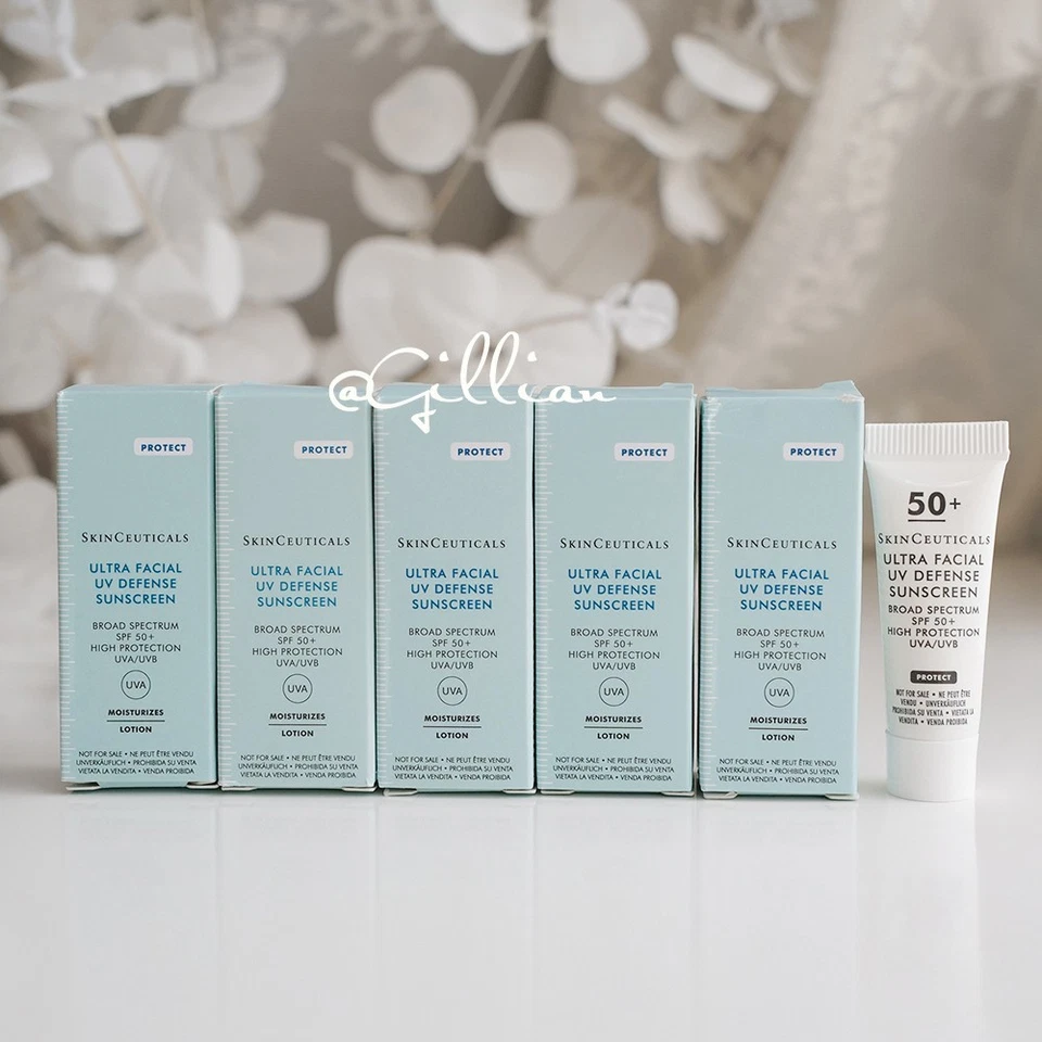 5x SkinCeuticals Ultra Facial UV Defense Sunscreen Sample 3ml/0.1oz Ea EXP 05/25 - Image 1 of 4