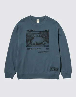 [Edición Limitada] UT UNIQLO x Pokemon Sudadera Snorlax Rara NUEVA Japón Talla S Foto 1 de 4