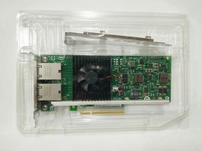 For Intel X540-T2 10GbE Dual Port Copper RJ-45 NIC Network Adapter - Image 1 of 4