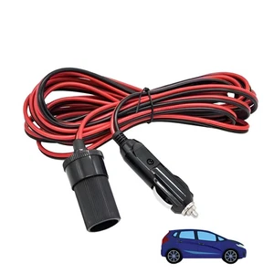 Cable de extensión de 12 V enchufe de encendedor de cigarrillos de coche cable adaptador de alta resistencia - Imagen 1 de 14