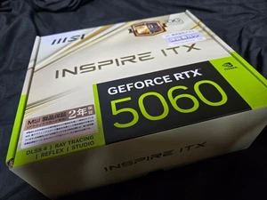 MSI GeForce RTX 5060 8G INSPIRE ITX Graphics Card GDDR7 OC Gaming GPU 28GHz New - Picture 1 of 24