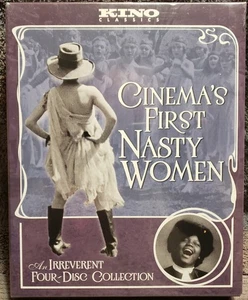 (1FREE) BLU-RAY Cinema's First Nasty Women (4 Blu-Ray, Booklet) NEW 14 Hours! - Picture 1 of 3