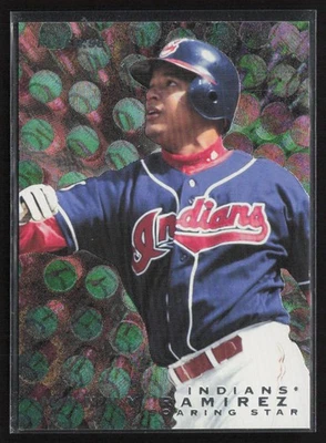 1996 Fleer Update #8 Manny Ramirez Soaring Stars Cleveland Indians - Image 1 of 2