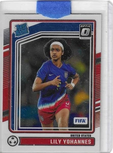 2024-25 Donruss Fifa Lily Yohannes Optic Rated Rookie RC - Bild 1 von 1