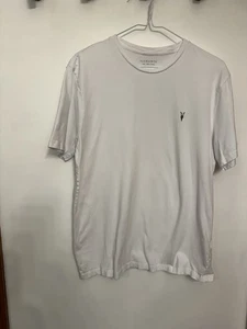 T-shirt bianca All Saints taglia L vestibilità regolare - Foto 1 di 5