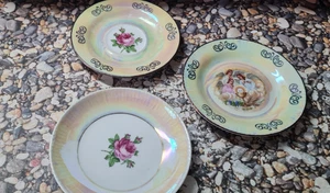 3 Teller ILMENAU Graf von Henneberg Porzellan Motiv Engel & Blume Gratis: Bild 2 - Bild 1 von 2