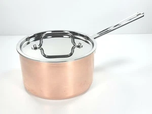 Cacerola y tapa vintage Cuisinart cobre acero inoxidable 3-3/4 cuartos ~ 3,5 L PCT19-20 - Imagen 1 de 14
