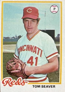 1978 TOPPS #450 TOM SEAVER CINCINATTI REDS HALL OF FAMER - Picture 1 of 2