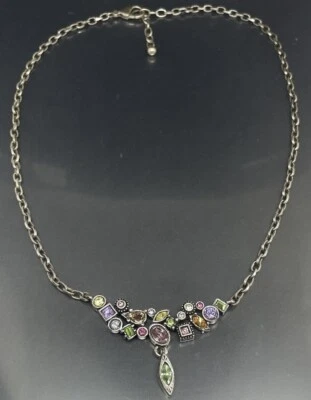 "Collar colgante Patricia Locke Sophia Bliss cristal facetado 16,25-17,75"" 2007" Foto 1 de 4