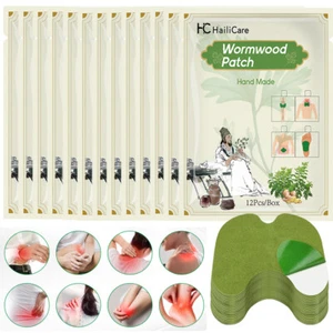 Knee Pain Patches Wormwood Sticker Herbal Plaster Knee Joint Pain Relief Patches - Picture 1 of 26