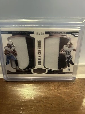 2016 Plates & Patches Double Coverage Rookie Patch- Derrick Henry, Sharpe 15/50 - Image 1 of 4