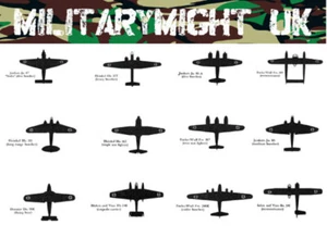 Maßstab 1:16 - 1/18 120 mm Figuren Lufterkennungsblätter Luftwaffe Diorama - Bild 1 von 1