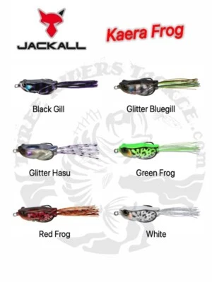 Jackall Kaera Hollow Body Frog 1/2 унции (8 цветов JDM) Выберите цвет - Изображение 1 из 2