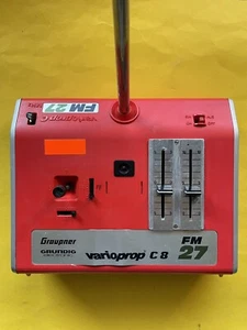 GRUNDIG Graupner VARIOPROP C8 Funk FERNSTEUERUNG Auto RC Sender 27 Nikko TURBO 4 - Bild 1 von 15