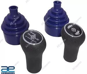 Transmission Gear Lever Shift Knob Set With Boots For Ford 3600 Tractor NEW - Picture 1 of 7