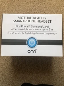 ONN Virtual Reality Smartphone Headset Phone Screen To 6” PINK Apple/Android - Picture 1 of 5