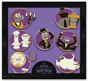D23 Gold Member Exclusive Muppets Haunted Mansion Pin Set LE999 - Picture 1 of 1
