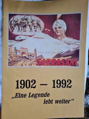Circus (Zirkus) Sarrasani, Programmheft 1902- 1992, Jubiläumstournee 1992, TOP - Bild 1 von 4