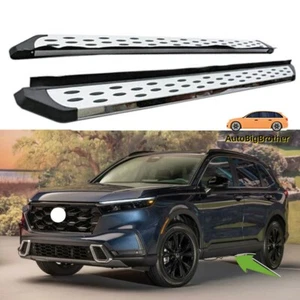 Fixed Running Boards Side Steps Pedal Nerf Bar Fits for Honda CRV CR-V 2023 2024 - Picture 1 of 14