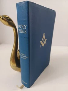 Holy Bible Temple Illustrated Edition King Soloman's Temple in Masonry 1958 - Picture 1 of 20