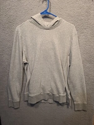 Michael Kors Pullover Hoodie Jacket Women's Size Large Long Sleeve light gray - Image 1 of 4