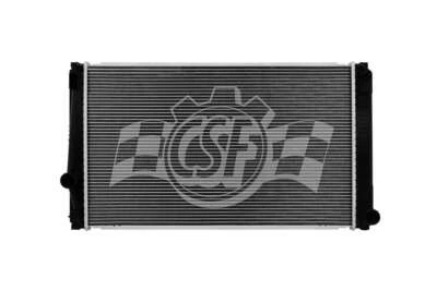 Radiador-1 fila tanque de plástico núcleo de aluminio CSF 3822 para Toyota RAV4 2016 Foto 1 de 4