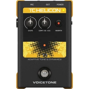 TC Helicon VoiceTone Single T1 Adaptive Tone & Dynamics Effects Pedal - Picture 1 of 4