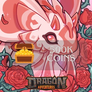500K COINS ║ 500.000 ║🐉 Dragon Adventures 🐉 ║ INSTANT DELIVERY ║ DA