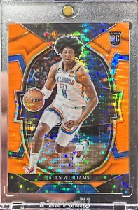2022-23 Select Jalen Williams Rookie Orange Pulsar Concourse Prizm /15 RC #90 - Picture 1 of 2