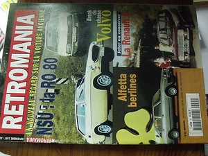 µ?a Revue Retromania n°42 Renault 6 Alfetta berlines NSU RO 80 Lancia STRATOS - Picture 1 of 1