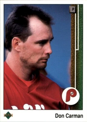 1989 Upper Deck MLB Don Carman #409 - Image 1 of 2