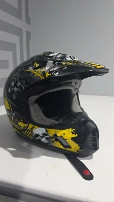 THH  Motorcross Helmet (Size M) - Image 1 of 4