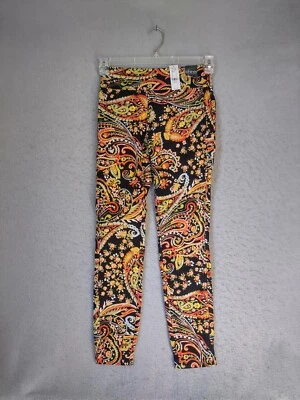 New York Company NYC Womens Pants XS Paisley Ankle High Waist Whitney Pull On - Image 1 of 4