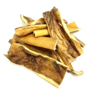 NATURAL BEEF SKIN 1KG NATURAL DOG CHEWS TREATS Sold By Maltbys’ Stores 1904 Ltd. - Picture 1 of 8