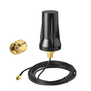 4G LTE Fixed Screw Mount Omni-directional RP-SMA Male Antenna for 4G LTE Router - Imagen 1 de 5